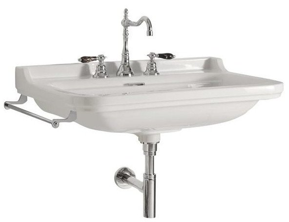 WALDORF keramické umyvadlo 60x55cm, 3 otvory, bílá 4140K1-3