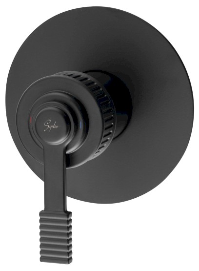 VERSI podomítková sprchová baterie, 1 výstup, černá mat RV041/15