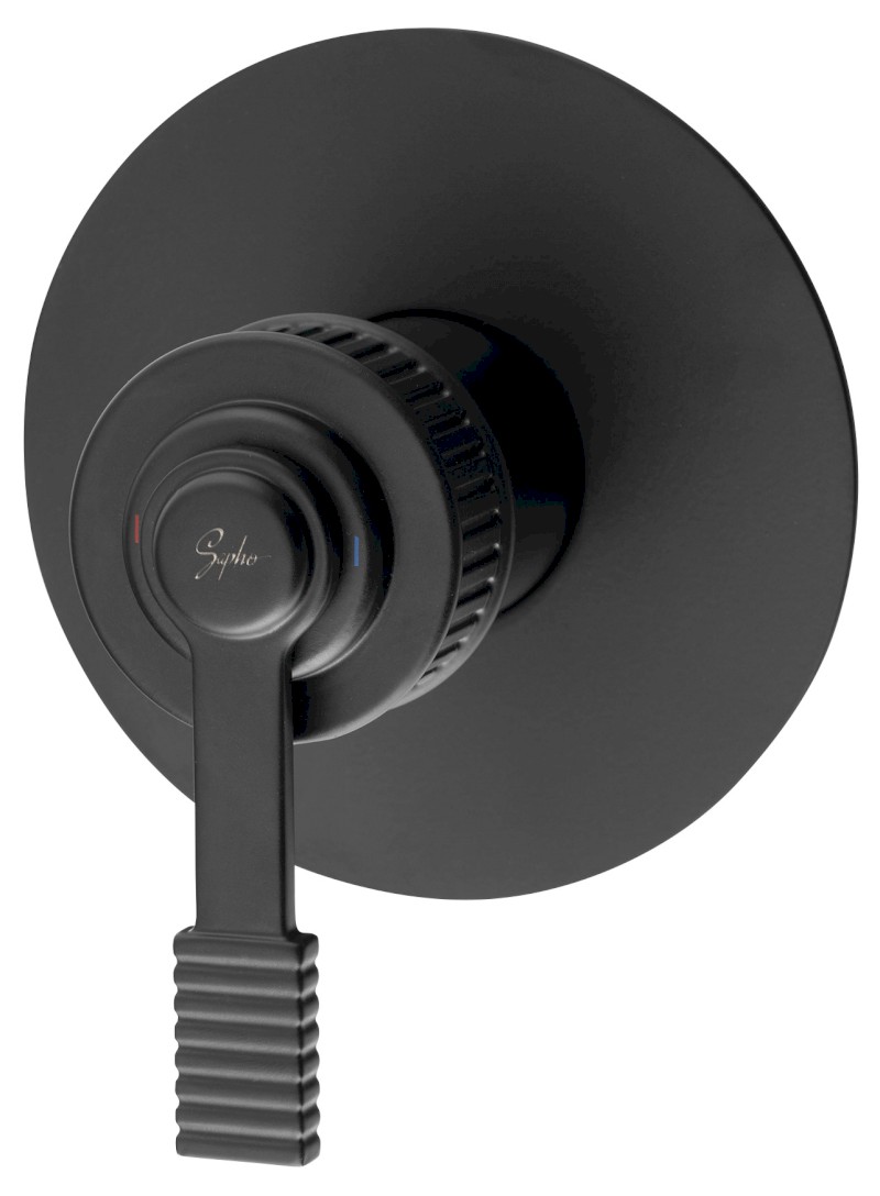 VERSI podomítková sprchová baterie, 1 výstup, černá mat RV041/15