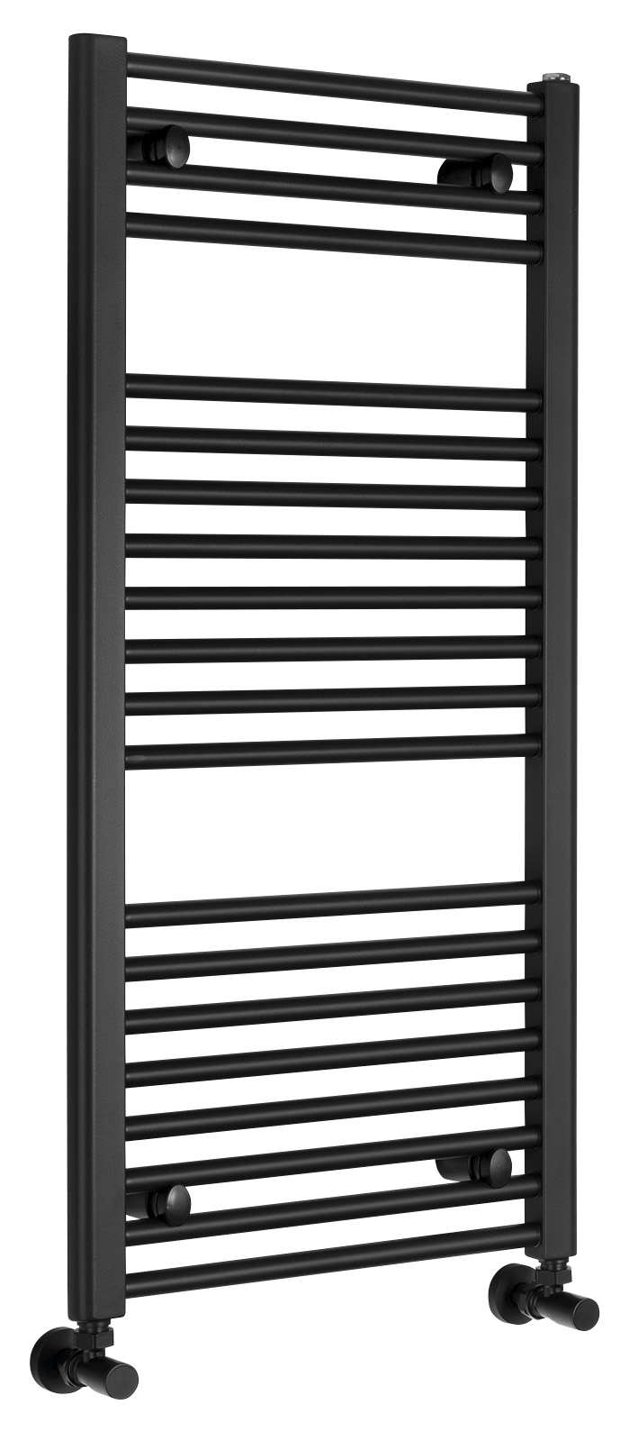 DIRECT otopné těleso s bočním připojením 450x960mm, černá mat ILR94B