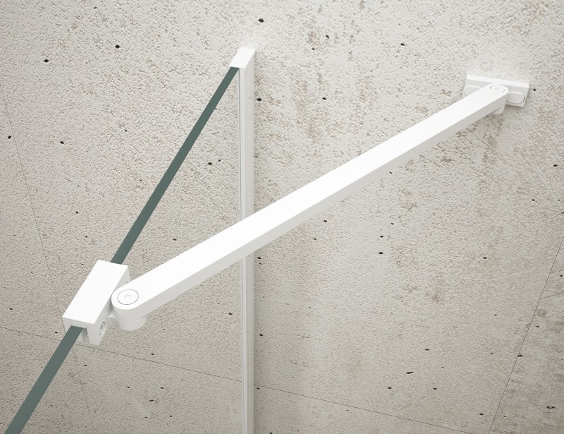 VARIO rohová vzpěra 650mm, bílá mat GX2015