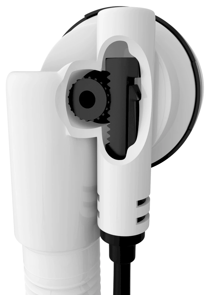 Vanová souprava, bovden, délka 600mm, zátka 72mm, černá mat 71850.21