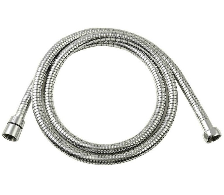 LUX kovová sprchová hadice, roztažitelná 150-180cm, chrom FSACC293