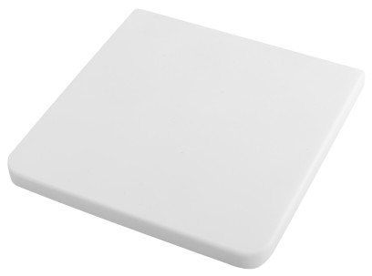 ABELINE police rockstone 125mm, bílá mat AB125-0101