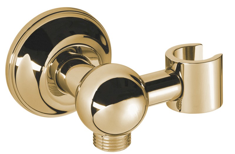 ANTEA držák sprchy s vyústěním, zlato 981R5