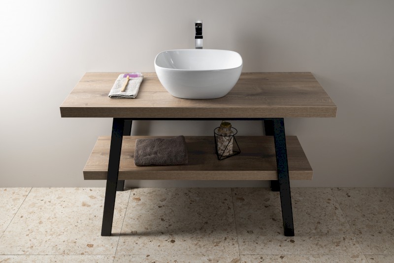 NUBES keramické umyvadlo na desku 40x35cm, bílá ExtraGlaze 978511