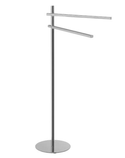 CIRCE stojan s držákem ručníků, kulatý, chrom 143113