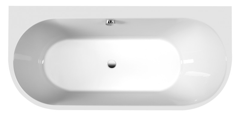 ASTRA DR MONOLITH nástěnná stojící vana 160x75x60cm, bílá 34611MDR