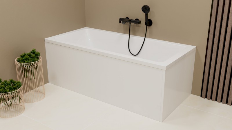 UNIVERSAL rohový panel 200x120x59cm, L/R 36399