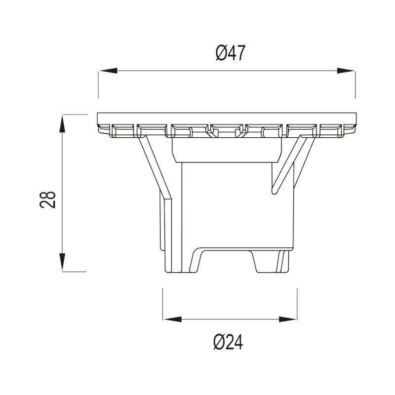 SCHWAB omezovač průtoku splachování WC199 667806