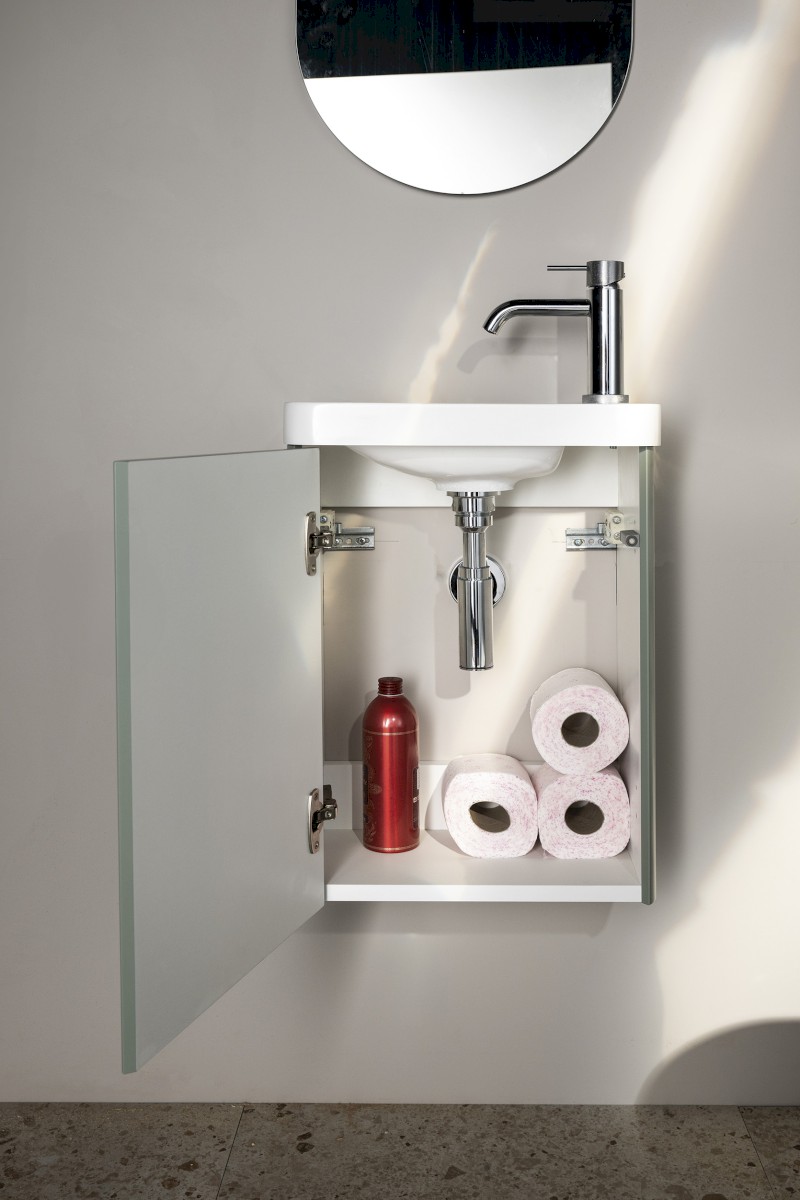 ZORBA umyvadlová skříňka 39x50x21,5cm, antracit matný LT113-3434