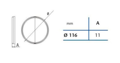 Zpětná klapka 120mm 01920600
