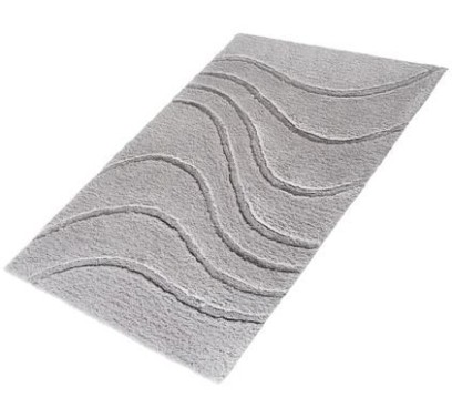LA OLA předložka 60x90cm s protiskluzem, polyester, šedá 729307