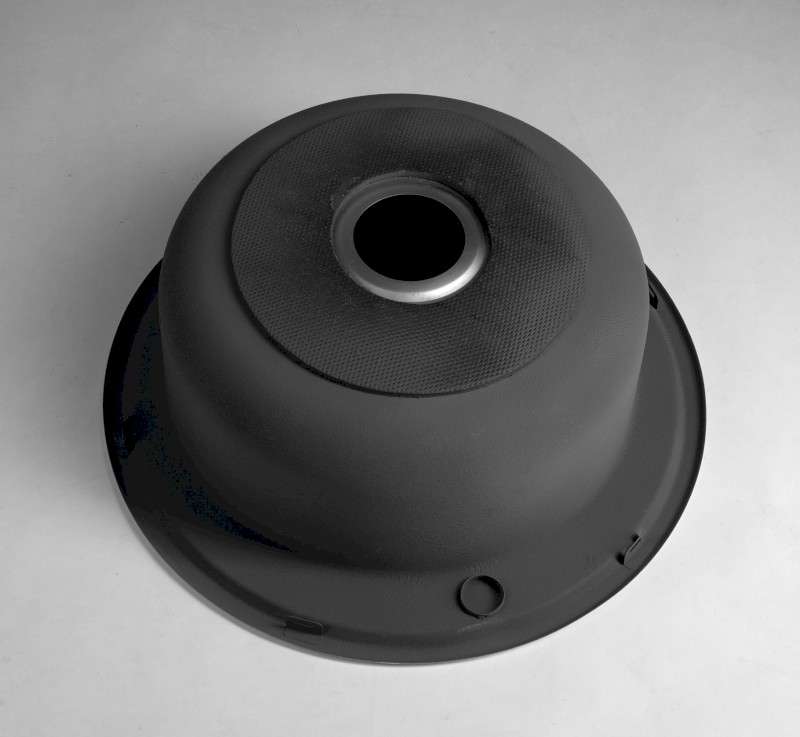 Nerezový vestavný dřez kulatý 51x18cm AQ051B
