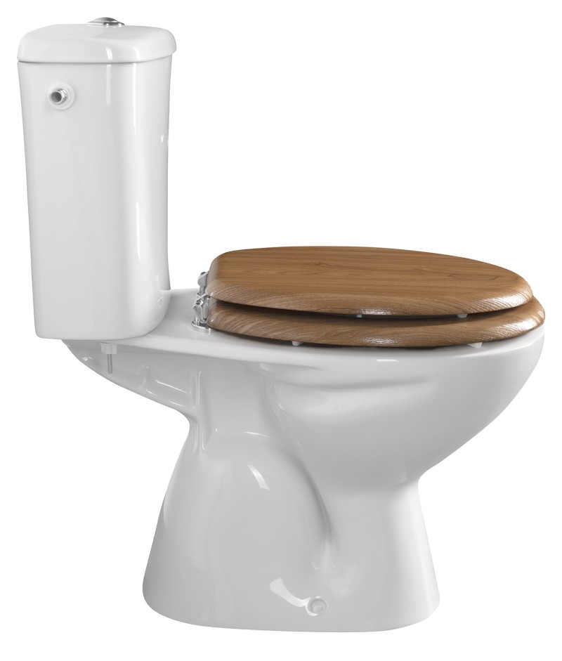 AQUALINE WC sedátko, dub 1705-10