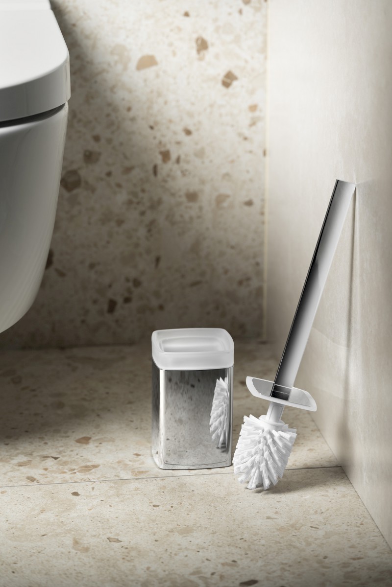 IL GIGLIO WC štětka na postavení, chrom A93313