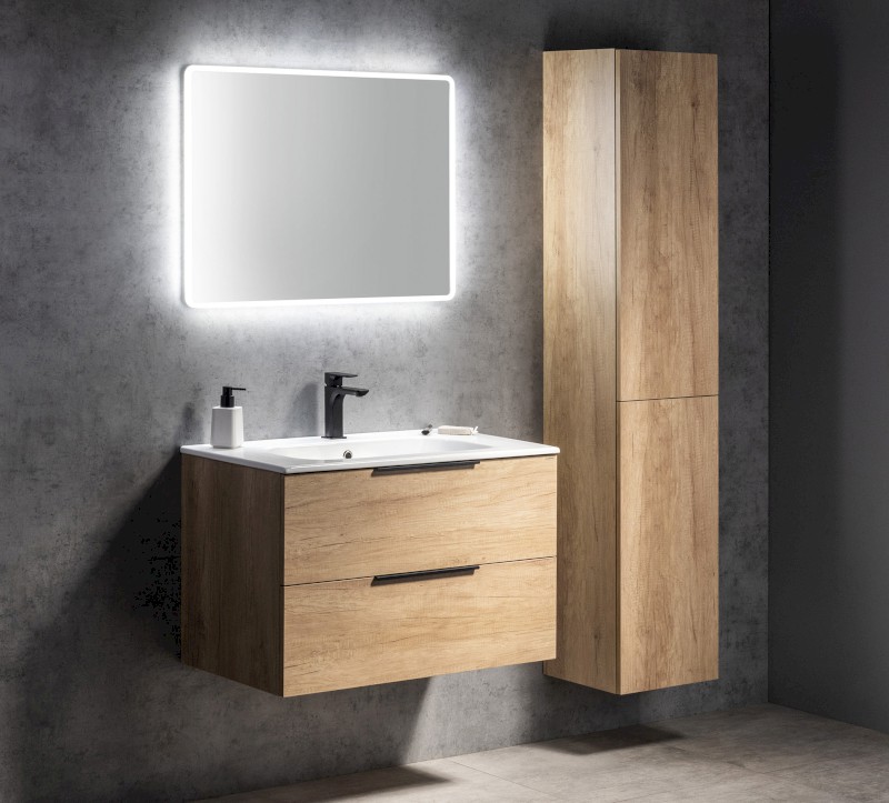 PIRI zrcadlo s LED osvětlením 60x80cm PR600