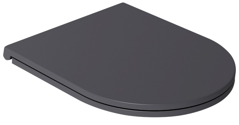 INFINITY WC sedátko, SLIM, Soft Close, Easy Take, antracit 40KF0522I