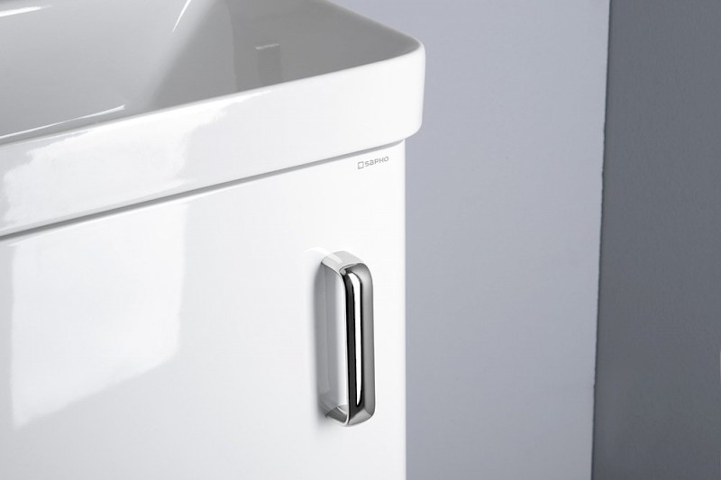 THEIA umyvadlová skříňka 50,9x70x35cm, 1x dvířka, levá, bílá TH057-3030