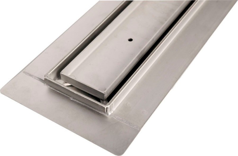 MANUS PIASTRA nerezový podlahový žlab s roštem pro dlažbu, L-850, DN50 GMP84