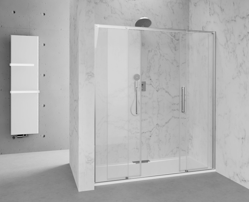 ALTIS posuvné dveře 1670-1710mm, výška 2000mm, čiré sklo AL4415C