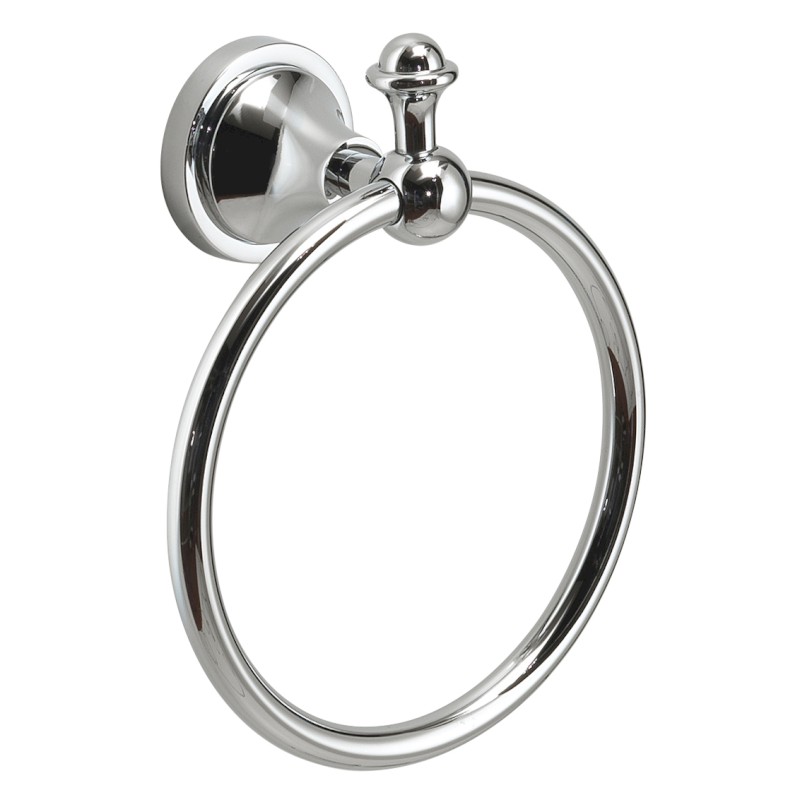 NEVIS držák ručníků kruh, chrom NV7013