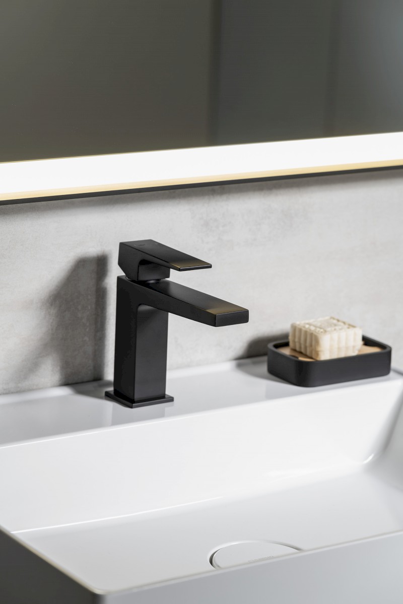 DIMY stojánková umyvadlová baterie, černá mat DM002BL