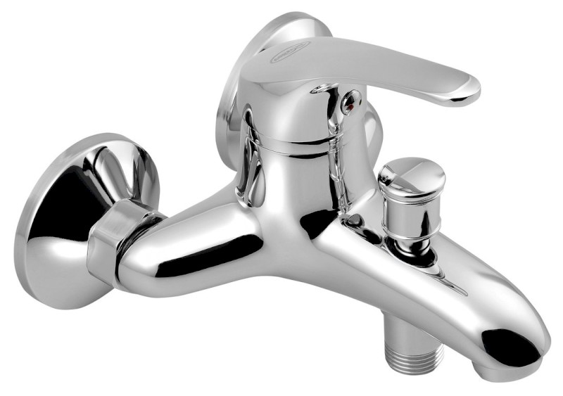 AQUALINE 35 nástěnná vanová baterie, rozteč 100mm, chrom 52158