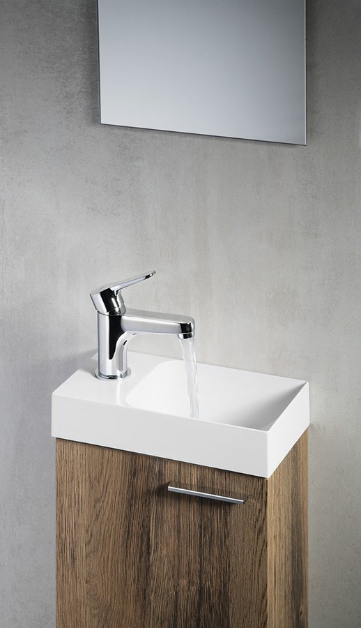 SIEGER stojánková umyvadlová baterie, výška 126mm, chrom 914.001.1