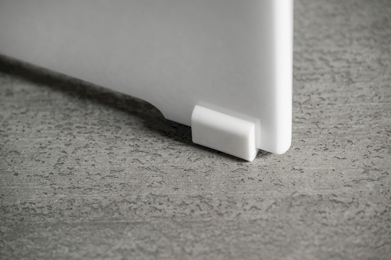 TRENDY koupelnová stolička 40x48x27,5cm, bílá mat A211101