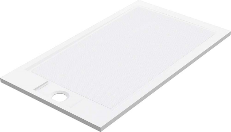 EMA sprchová vanička z litého mramoru, obdélník 140x80cm, bílá PE14080