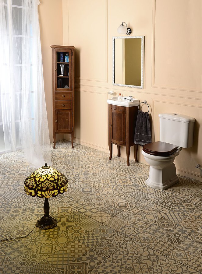 RETRO umyvadlová skříňka 36,5x85x29cm, buk 1640