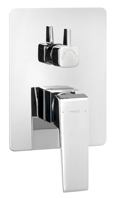 RITMO podomítková sprchová baterie, box, 2 výstupy, chrom RT042