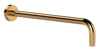 Sprchové ramínko kulaté, 400mm, zlato mat BR519D