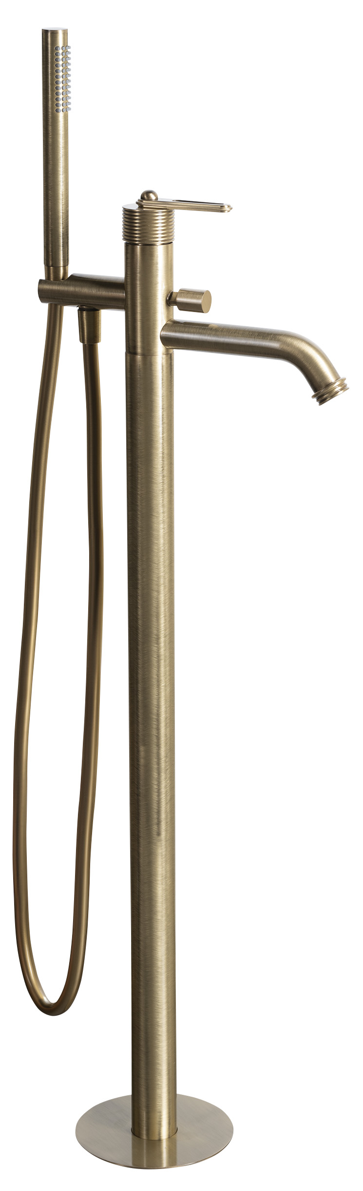 BEBÉ vanová baterie s připojením do podlahy, bronz BB021/18