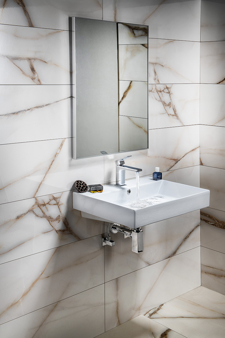 KARE 60 keramické umyvadlo nábytkové 60x46cm, bílá 17060