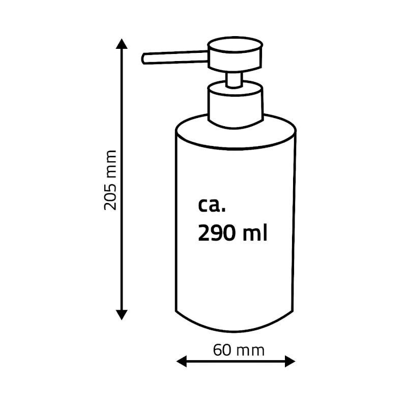 ROLLER dávkovač mýdla na postavení, béžová 2105509