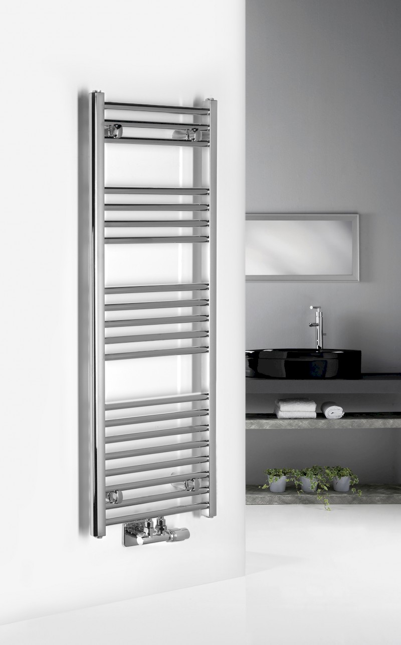 ALYA otopné těleso rovné 500x1188mm, středové připojení, chrom LLS302