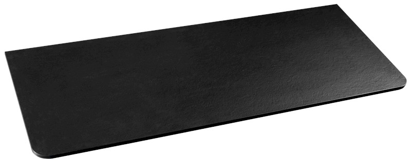 PREMIO deska kompozit 142x1,2x48,5cm, černá mat PRE140-3535