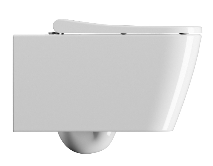 NUBES závěsná WC mísa, Swirlflush, 35x55cm, bílá ExtraGlaze 961511