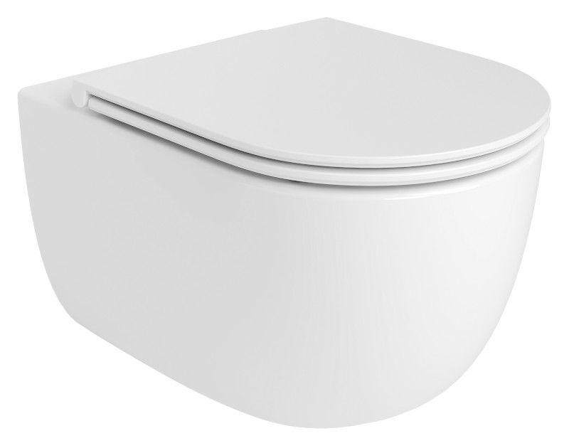 GLANZ WC sedátko, SLIM, Soft Close, Easy Take, bílá 201.526.4