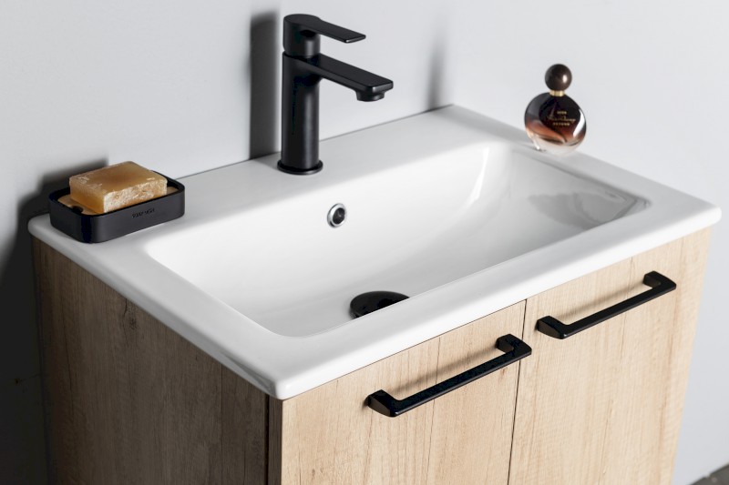 PRACTICO keramické umyvadlo nábytkové 60x40cm, bílá 44060