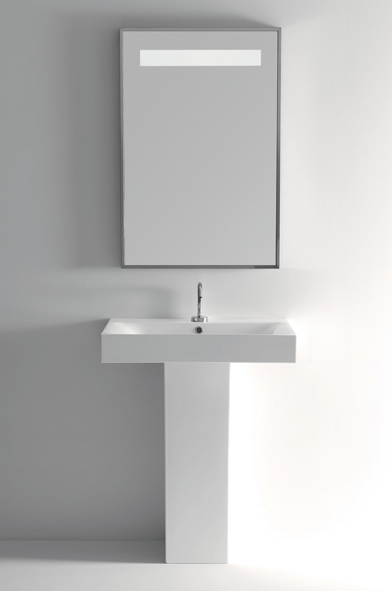 CENTO keramické umyvadlo 80x45cm, bílá 353301