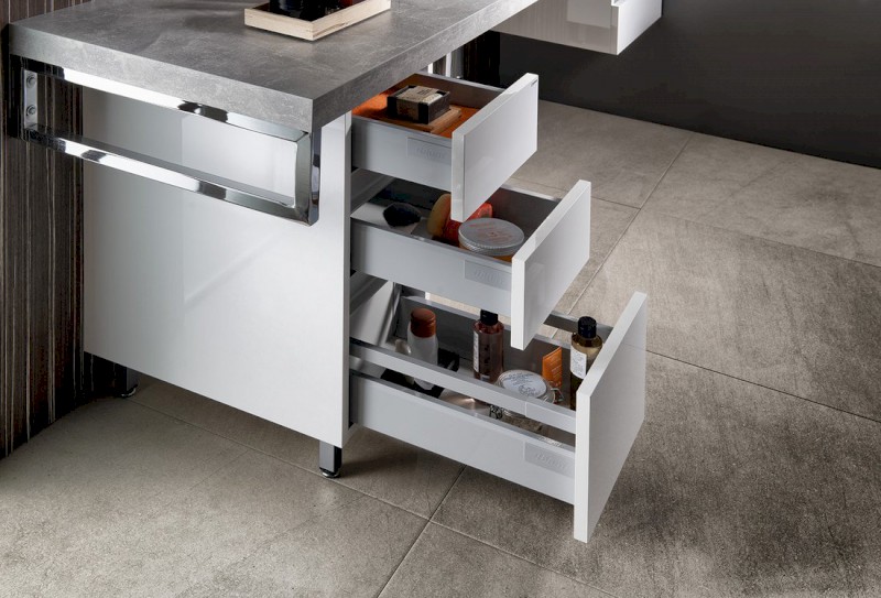 AVICE 3x zásuvka 30x70,5x48cm, bílá AV062-3030