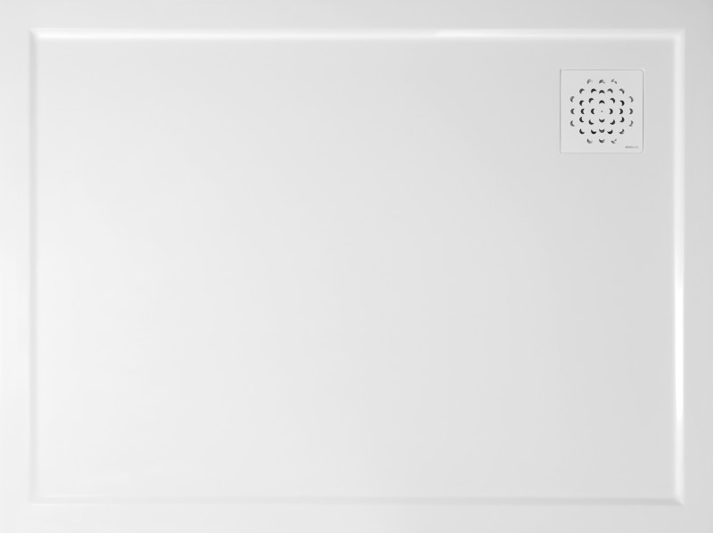 XENA sprchová vanička z litého mramoru, obdélník 120x90cm, bílá HX12090