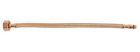 Flexibilní nerezová hadice M10x3/8