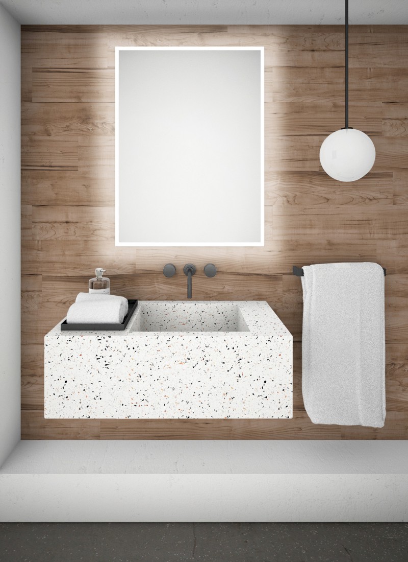 TAURI zrcadlo s LED osvětlením 60x80cm TW260