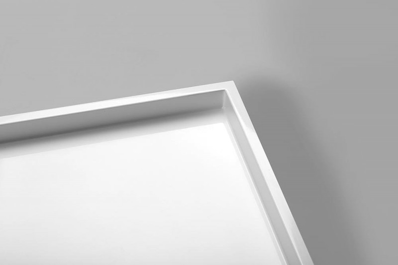 MIRAI sprchová vanička z litého mramoru, obdélník 90x80x1,8cm, levá, bílá 73167