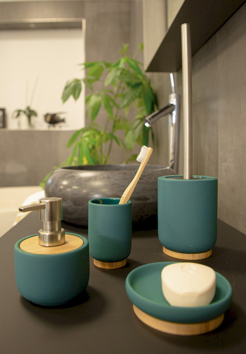 FANCY mýdlenka na postavení, tmavě zelená 2126305