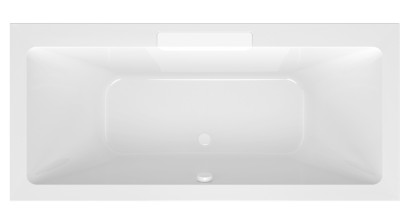 CASCATA obdélníková vana 185x85x45cm, kaskáda bílá 73836.101